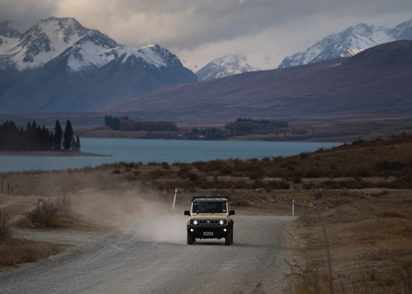 Camping in Tekapo New Zealand